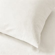 Carmine Washed Cotton Pillowcases (Set of 2)